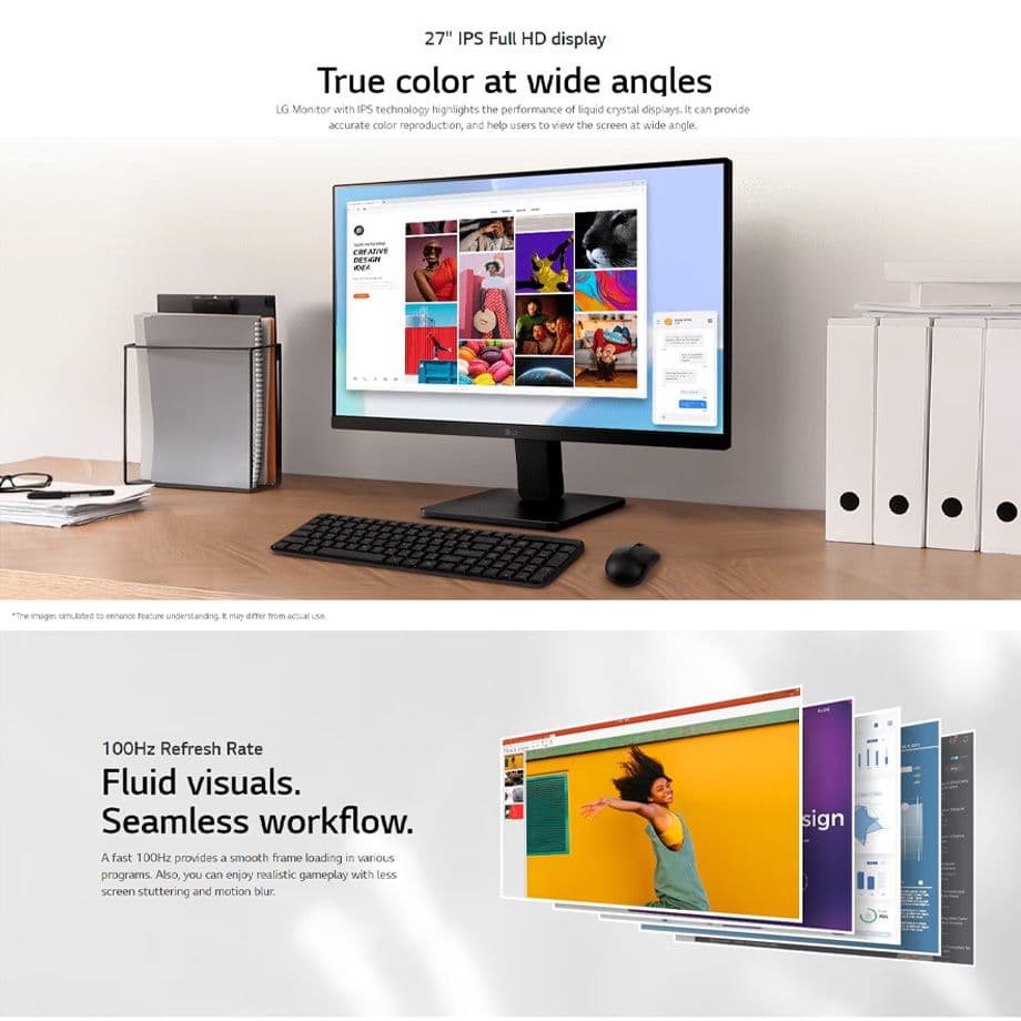 27" Full HD Office Monitor MR400