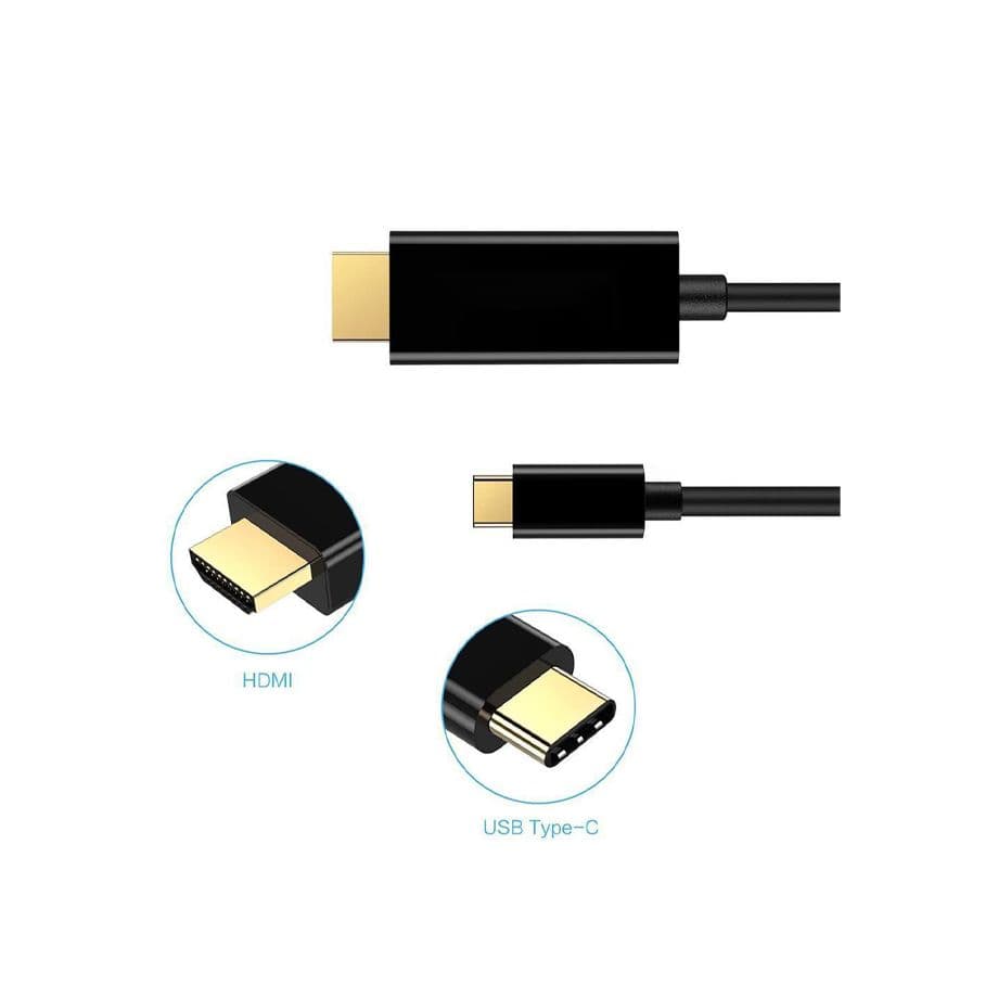 สายเคเบิล USB-C เป็น HDMI สำหรับแสดงผล